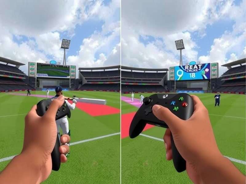 India VR Cricket Pro Controls